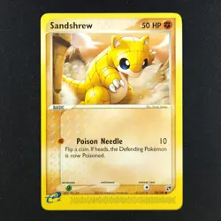 Sandshrew 75/100 - EX Sandstorm - Pokemon Card - Image 1