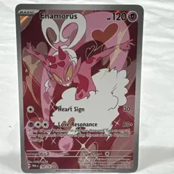 Enamorus 180/167 Twilight Masquerade (TWM) NM Illustration Rare Pokemon Card - Image 1