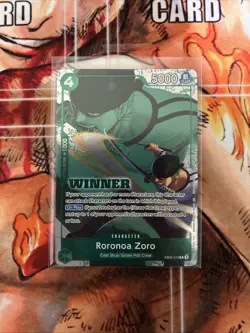 Roronoa Zoro (Winner Pack 2025 Vol. 3) EB02-019 One Piece Promotion Cards Foil - Image 1