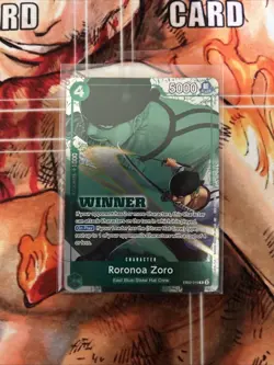 Roronoa Zoro (Winner Pack 2025 Vol. 3) EB02-019 One Piece Promotion Cards Foil - Image 2