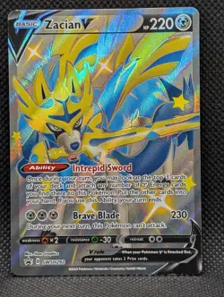 Zacian V (Shiny) SWSH292 SWSH: Sword & Shield Promo Cards Holo- LP - Image 1