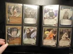 NARUTO CCG 160 FOIL-WAVY-DIAMOND CARD LOT INCLUDES 1ST ED-DUPLICATES - Image 4
