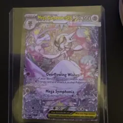 Pokemon Mega Gardevoir EX Mega Evolution Card TCG Rare 178/132 - Off-centered - Image 1