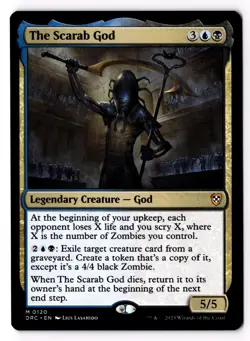 The Scarab God 120 Commander: Aetherdrift Normal NM - Image 1