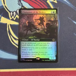 MTG - Champions of the Perfect (Extended Art Foil) - Lorwyn Eclipsed NM/M Cond - Image 1