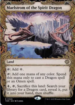 MTG Maelstrom of the Spirit Dragon (Scase) (326) | NM | Tarkir Dragonstorm {TDM} - Image 1