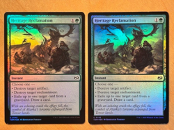 Magic the Gathering MTG 1x Heritage Reclamation Foil Tarkir Dragonstorm NM - Image 1