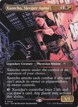 Xantcha, Sleeper Agent Secret Lair Countdown Kit Regular #24 - Image 1