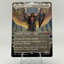 MTG Dominaria Remastered - Lyra Dawnbringer (Borderless) - DMR - NM - Image 1