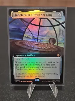 Planetarium of Wan Shi Tong (Extended Art) Magic the Gathering Avatar: TLA Foil - Image 1