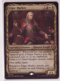 MTG Innistrad Remastered #328 Edgar Markov (Showcase) - Image 1