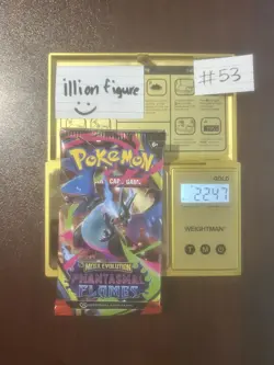 VERY HEAVY! BIG HITUUU 22.47g Phantasmal Flames Pokemon TCG Booster (SEALED) - Image 1