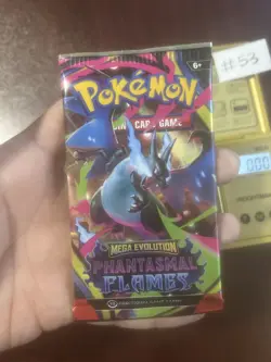 VERY HEAVY! BIG HITUUU 22.47g Phantasmal Flames Pokemon TCG Booster (SEALED) - Image 2