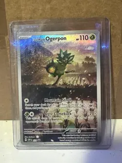 Teal Mask Ogerpon 123 - Twilight Masquerade ETB Sealed Promo - Pokemon TCG (NM) - Image 1