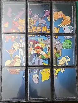 LP!** Updated Pics COMPLETE Puzzle Set TV1-TV13 - Topps Pokemon Series 1 - Image 5