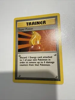 Pokemon TCG Super Potion Base Set 90/102 Regular Shadowless Uncommon - Image 1