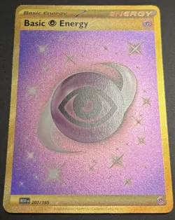 Pokemon Basic Psychic Energy 207/165 Hyper Rare Gold Holo Scarlet & Violet 151 - Image 2
