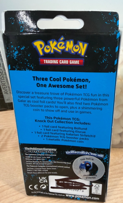 NEW Pokemon TCG Knock Out Collection Boltund Eiscue Sirfetchd 2-Pack SEALED - Image 2