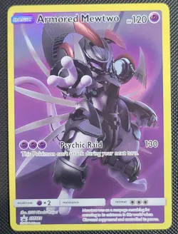 🤖Cust0m Made🤖 Armored Mewtwo SM228 Pokemon Sun & Moon Black Star Promo - Image 1
