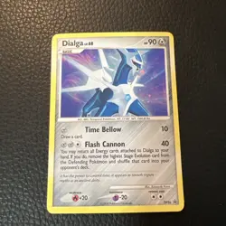 Dialga DP26 HOLO RARE Pokemon TCG Diamond & Pearl STAR Promo 2008 Vintage LP+ * - Image 1