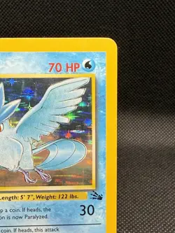 Pokemon TCG Articuno Fossil 2/62 Holo Unlimited Holo Rare - Image 4