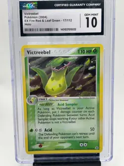 Pokemon Victreebel EX Fire Red & Leaf Green Holo Rare #17 CGC 10 Gem Mint - Image 1