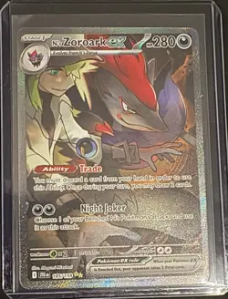 N's Zoroark ex - 185/159 - Pokemon Journey Together Special Illustration Rare - Image 1