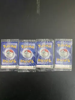 Set of 4 SEALED Black Star Promo WB Movie Pokemon Cards - Image 2