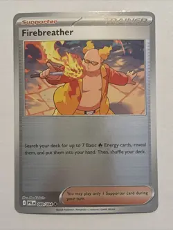 Firebreather (Reverse Holo) 089/094 - ME02 Phantasmal Flames PFL - Pokemon - NM - Image 1