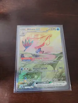 Pokemon TCG Milotic EX Surging Sparks SIR 237/191 SV08 - Image 1