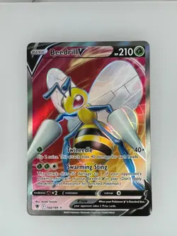 2022 Pokemon Astral Radiance Beedrill V 160/189 NM - Image 1