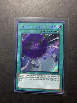 Yugioh - Gateway to Dark World (Secret Rare) (1st Edition) - LCJW-EN250 (P) - Image 1