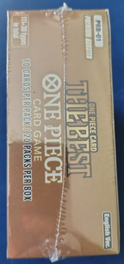One Piece The Best PRB-01 English Sealed Premium Booster Box + Acrylic Case - Image 4