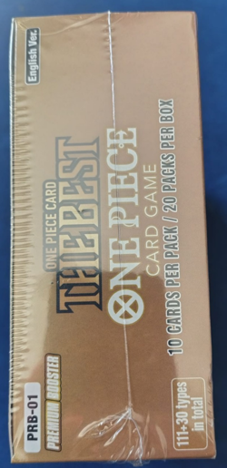 One Piece The Best PRB-01 English Sealed Premium Booster Box + Acrylic Case - Image 5
