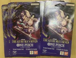 🔥 One Piece TCG 🔥OP-14 The Azure Sea’s Seven Sleeved Blister Booster Packs X11 - Image 1