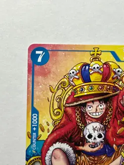 Monkey.D.Luffy (2nd Anniversary Stamped Promo) P-043 One Piece English - Image 3