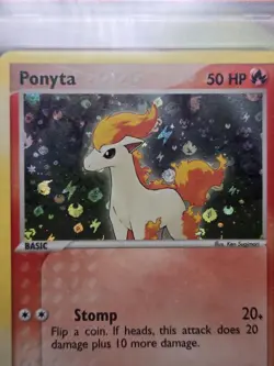 Ponyta EX Fire Red & Leaf Green Reverse Holo 76/112 PSA 9 Mint Pokemon TCG 2004 - Image 3