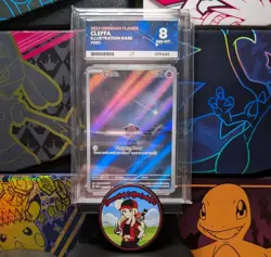 Pokemon TCG Cleffa 202/197 - Obsidian Flames - ACE 8 NM/MT - Image 1
