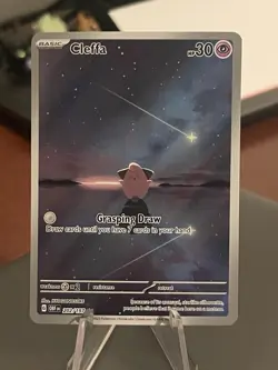 CLEFFA 202/197 S&V Obsidian Flames Illustration Rare Pokemon TCG Near Mint - Image 2