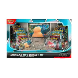 Pokemon Trading Card Game Snorlax ex and Blissey ex Special Collection Box - Image 1