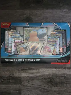 Pokemon Trading Card Game Snorlax ex and Blissey ex Special Collection Box - Image 1
