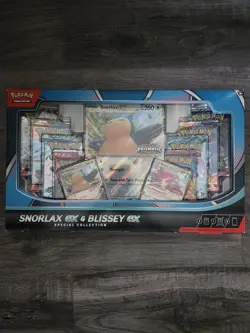 Pokemon Trading Card Game Snorlax ex and Blissey ex Special Collection Box - Image 1