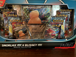 Pokemon Trading Card Game Snorlax ex and Blissey ex Special Collection Box - Image 1