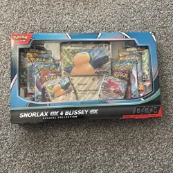 Pokemon Trading Card Game Snorlax ex and Blissey ex Special Collection Box - Image 1