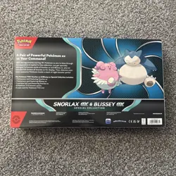 Pokemon Trading Card Game Snorlax ex and Blissey ex Special Collection Box - Image 3