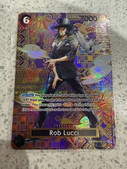 ONE PIECE Card Rob Lucci OP03-092 SP Awakening of New Era OP05 - Image 1