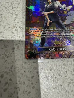 ONE PIECE Card Rob Lucci OP03-092 SP Awakening of New Era OP05 - Image 3