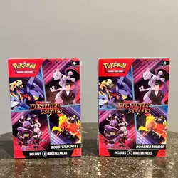 Pokemon TCG Destined Rivals x2 Booster Bundles (Factory Sealed Lot of 2 Bundles) - Image 1