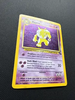 Hypno [HP/DMG] 8/62 - Fossil - Pokemon TCG Vintage WOTC Holo Rare - Image 2