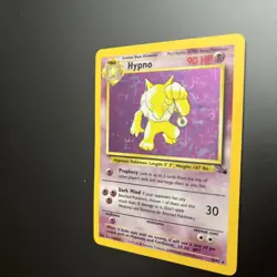 Pokemon TCG Hypno 8/62 Fossil Holo Rare Unlimited Holographic Holofoil GreatCard - Image 2